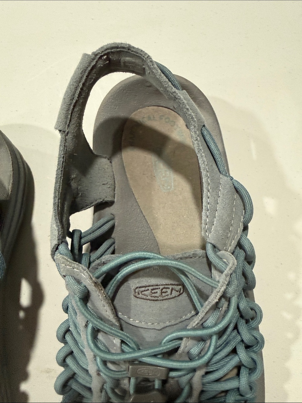 Keen Uneek Sandal in Sage Blue - Picture 4 of 6